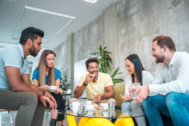 istock Casual Friday Vibes in a Contemporary Office 2157365558
