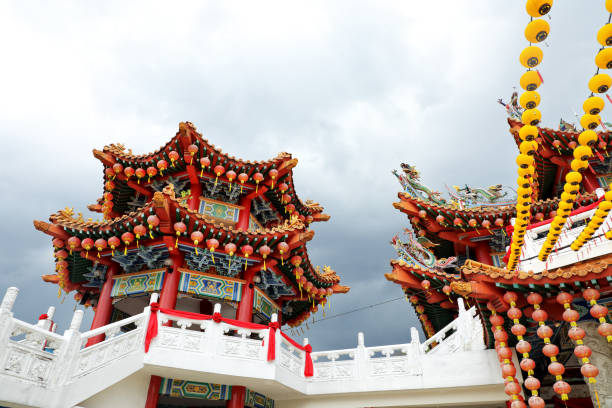 istock Architectural detail from Chinese temple 2157367894
