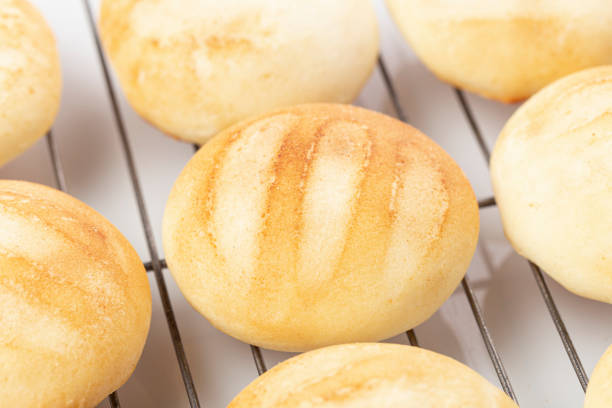 Delicious and nutritious almojabanas or pandebono, a food based on cassava flour and cheese
