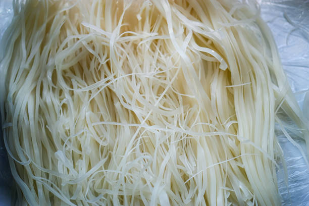 Picture of Pad Thai noodles for preparing Pad Thai in the home kitchen.