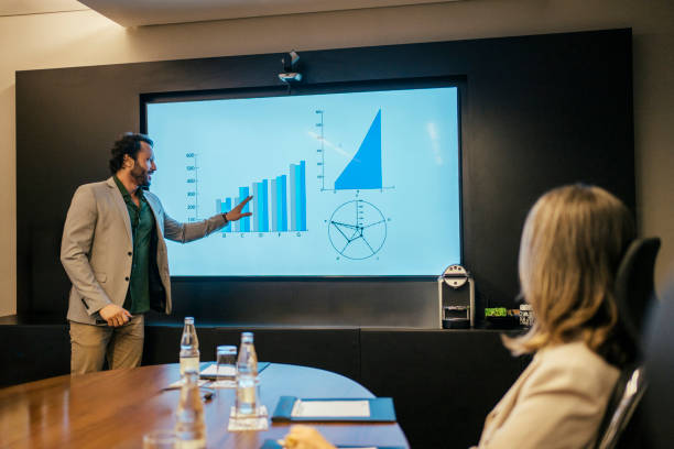 istock Coworkers having a meeting 2157374474