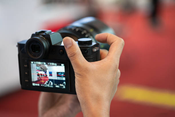 Photographer taking pictures
