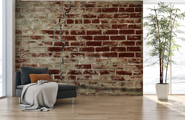 istock Large luxury modern bright interiors Living room mockup illustration 3D rendering image 2157380154