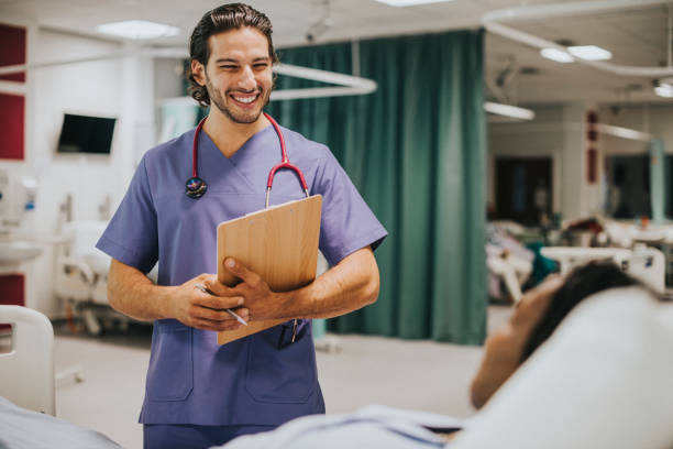 istock Handsome young physician at a hospital 2157382131