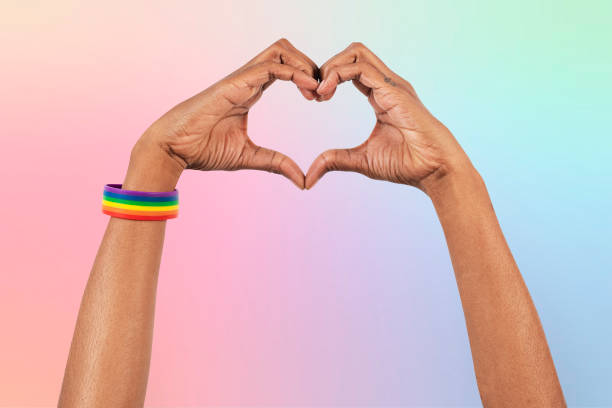 istock Heart hand gesture LGBTQ+ ally campaign 2157382537