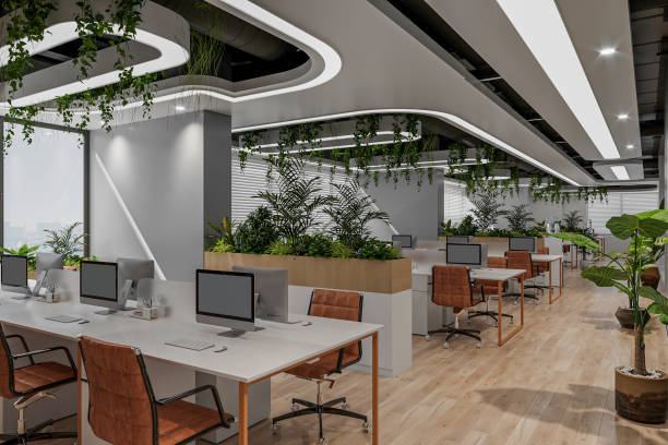 istock a modern office that invites you to work and creates a comfortable feeling 2157387189