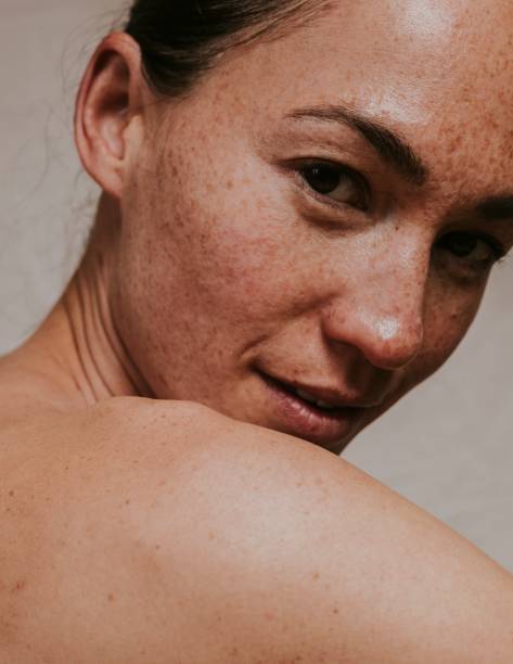 istock American woman looking over bare shoulder photo 2157387566