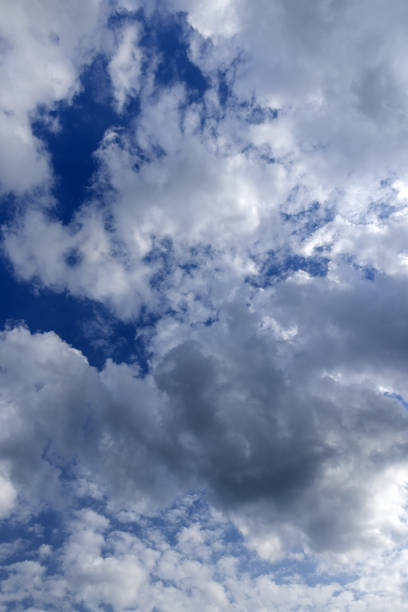 istock cloudy weather sky with clouds of white and gray 2157394648