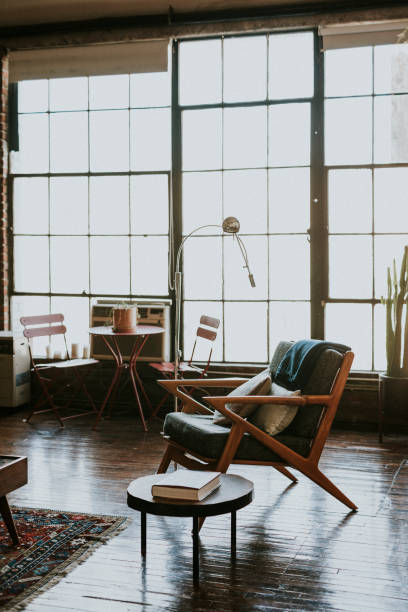 istock Armchair in a rustic home 2157397847