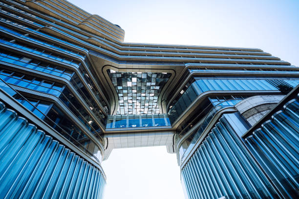 istock Modern Skyscraper shopping mall in Hong Kong 2157398757