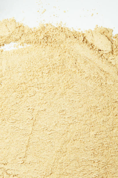 Close Up Of Ginger Powder