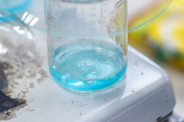 istock Basic Concepts of Preparing Solutions of standard chemical solvents in the laboratory. 2157404087