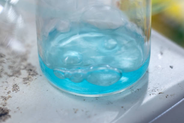 istock Basic Concepts of Preparing Solutions of standard chemical solvents in the laboratory. 2157404095