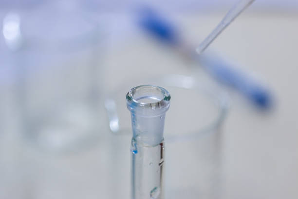 istock Basic Concepts of Preparing Solutions of standard chemical solvents in the laboratory. 2157404128