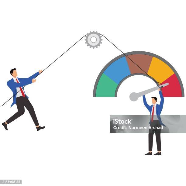 Reduce Risk Level Or Decrease Stress Anxiety Meter Lower Danger ...