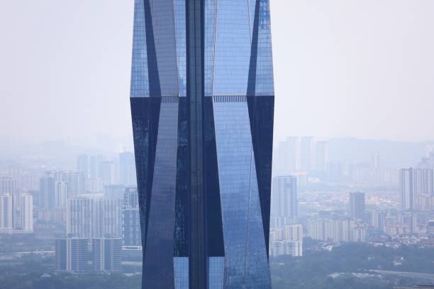 Merdeka 118 building in Kuala Lumpur city. It is home for Park Hyatt hotel and Permodalan Nasional Berhad (PNB) investment company.