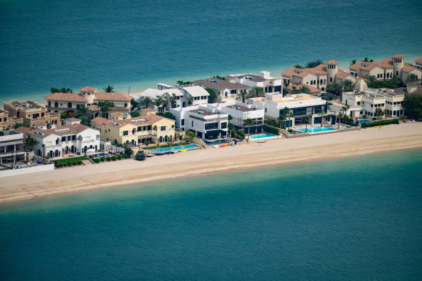 istock Luxury Homes on Dubai’s Palm Island 2157410551