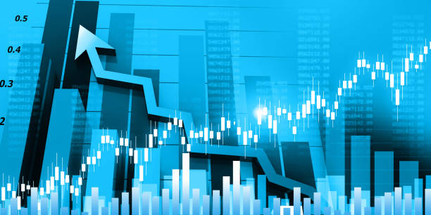 istock Stock market trading graph analysis. forex graph stock market graph chart 2157412548