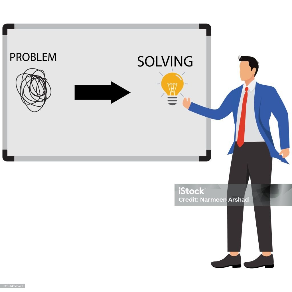 Problem Solving Skill Idea To Solve Difficulty Challenge Process Or ...