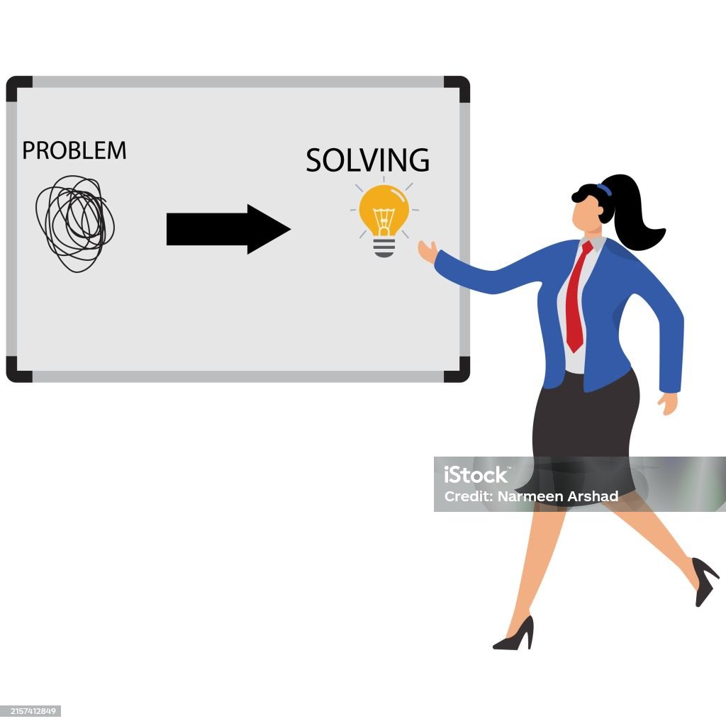 Problem Solving Skill Idea To Solve Difficulty Challenge Process Or ...