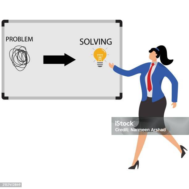 Problem Solving Skill Idea To Solve Difficulty Challenge Process Or ...