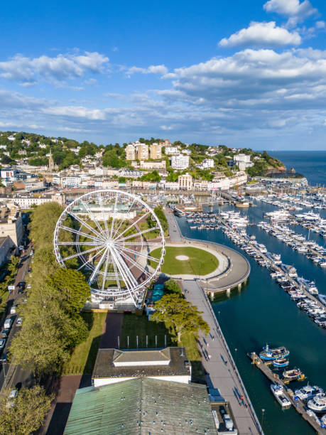 istock Aerial view of Torquay Seafront and Harbour 2157422395