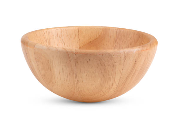 istock wood bowl isolated on white background 2157428288