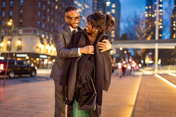 istock Elegant Evening Out at the Opera in Manhattan 2157433445