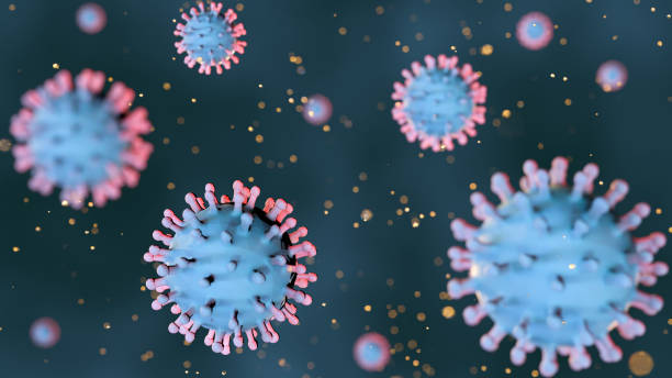 istock 3d rendering of chikungunya virus or CHIKV 2157433777