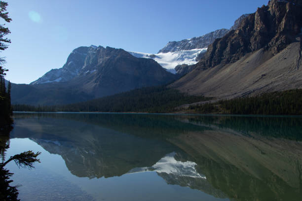 istock Crowfoot Mountain in autumn with snow. 2157442101