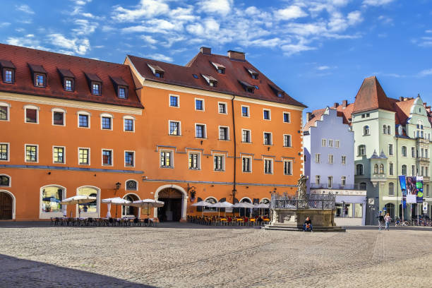istock Haidplatz Square in Regensburg, Germany 2157445759