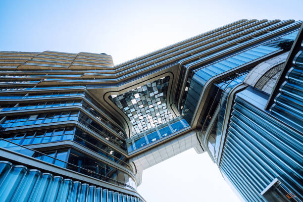 istock Modern Skyscraper shopping mall in Hong Kong 2157446899