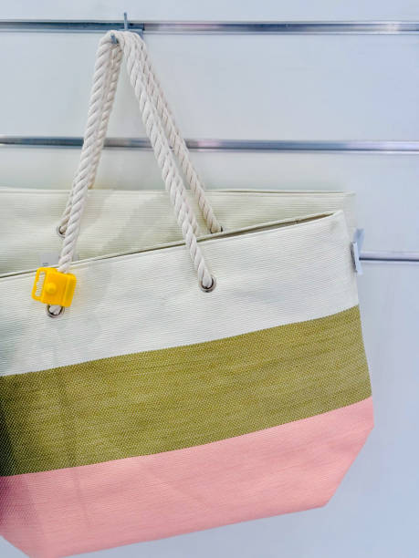 istock Striped Tote Bags 2157450892
