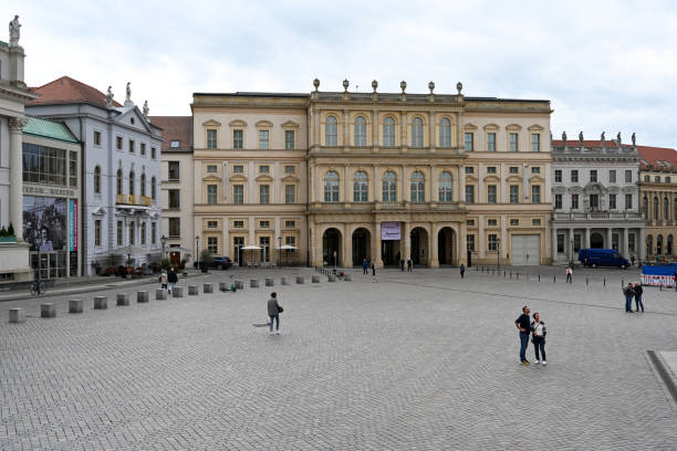 Potsdam, Brandenburg, Germany, April 29, 2024 - The Barberini Museum on Potsdam's Alter Markt.