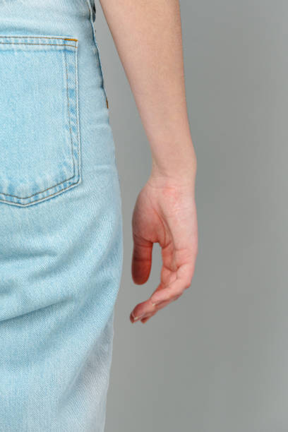 istock Young Woman Arm with Gesture close up 2157462145