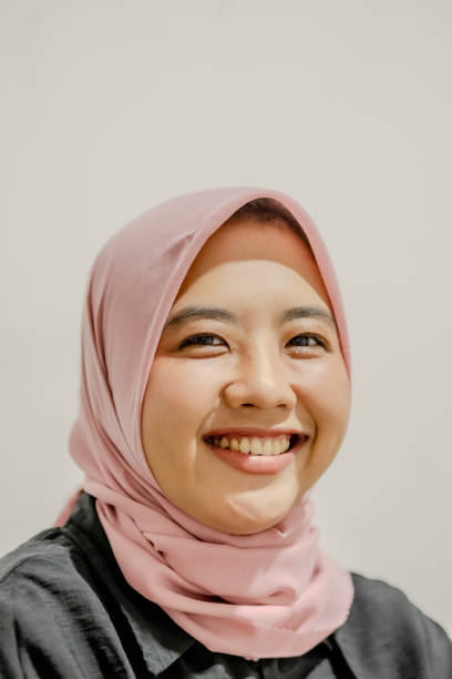 istock Young Muslim Woman With Happy Face 2157468194