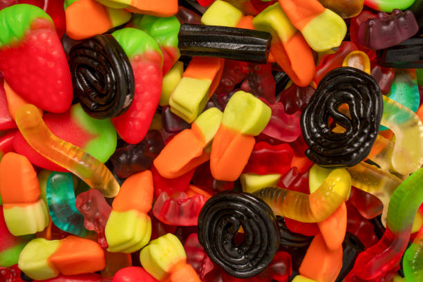 istock Assorted colorful gummy candies. Jelly  sweets. 2157468815