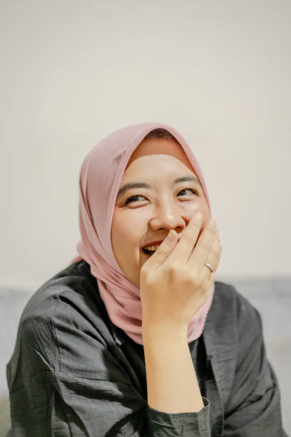 istock Young Muslim Woman With Happy Face 2157469061