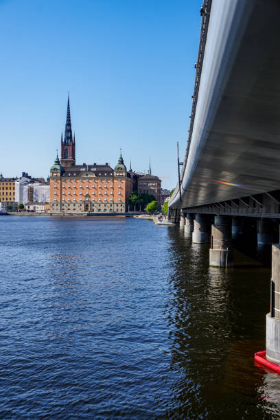 istock View of a bridge over a river 2157470466