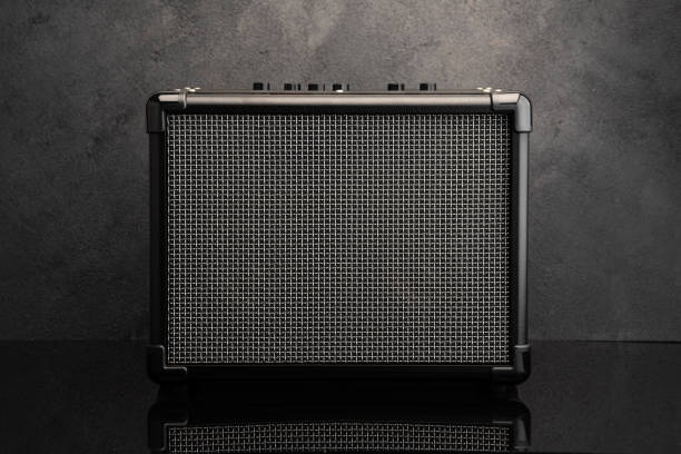 istock Digital amplifier for electric guitar 2157471263
