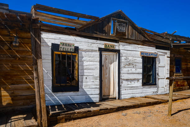 Chloride, Arizona, USA - April 29, 2023:    Chloride Historical Society Museum.