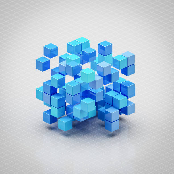 Layers isolated 3d render icon illustration