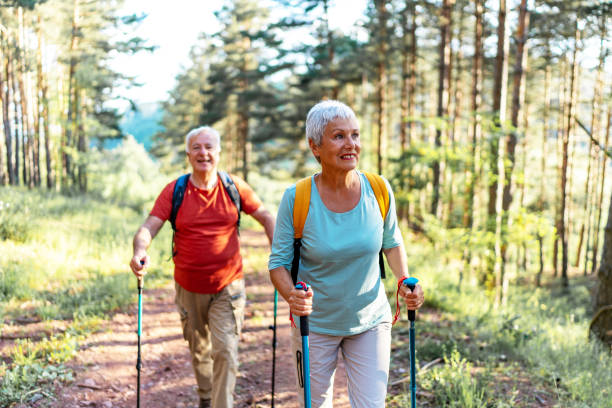 istock Senior couple enjoying in the nature 2157475182