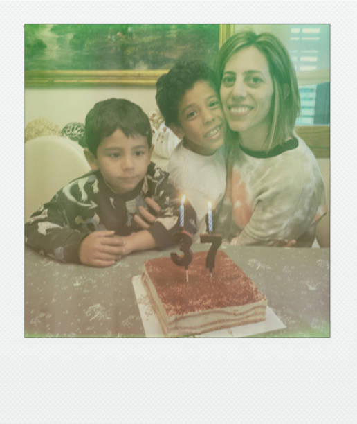 istock Mother celebrating birthday with her children 2157475387