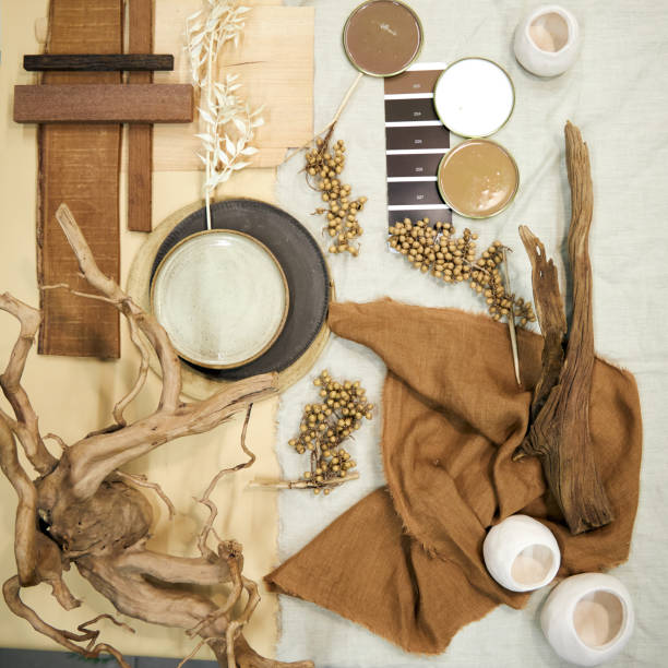 istock colour palette mood board for interior design and decoration 2157477289