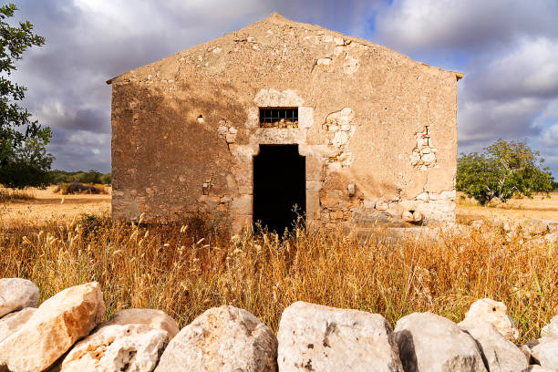 istock An abandoned stone farmhouse 2157478072