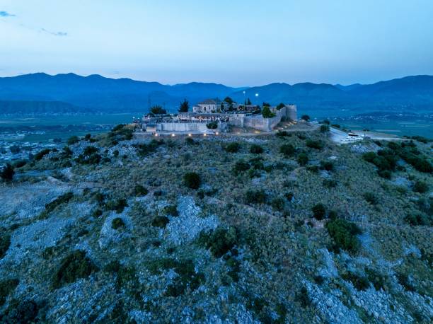 istock Castle at the top of a hill - Sarande 2157480669