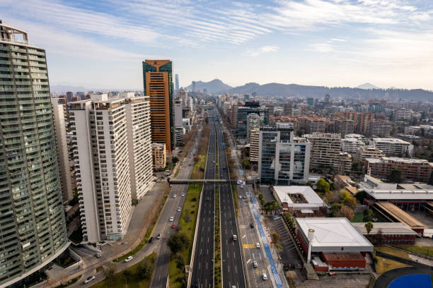 istock Urban highway in Santiago de Chile 2157484692