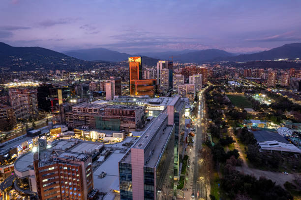 istock Modern skyscrapers in Santiago de Chile 2157484771