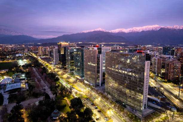 istock Modern skyscrapers in Santiago de Chile 2157484779